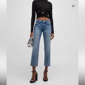 Lagence Milana cropped straight leg jeans size 31 NWOT